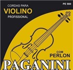 Ficha técnica e caractérísticas do produto Paganini Jogo De Corda Violino C/ Perlon PE980 Profissional