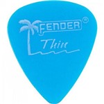 Palheta California Clear Fina Azul Fender