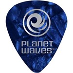 Palheta Celuloide Heavy Perolada 1Cbup6 Azul Planet Waves