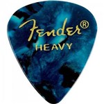 Ficha técnica e caractérísticas do produto Palheta Celulóide Shape Premium 351 Heavy Ocean Turquoise Fender