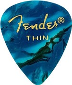 Ficha técnica e caractérísticas do produto Palheta Celulóide Shape Premium 351 Thin Ocean Turquoise FENDER (144 Un)