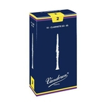 Ficha técnica e caractérísticas do produto Palheta Clarinete Paris Trad 2 Vandodren Ref:2201