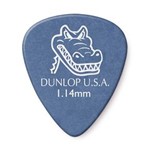 Palheta Dunlop Gator Grip 1,14mm - Azul