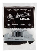 Ficha técnica e caractérísticas do produto Palheta Dunlop Jazz Iii 3 Preta - Pacote 24 Unidades