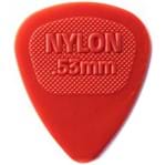 Ficha técnica e caractérísticas do produto Palheta Dunlop Nylon Midi .53mm Red - Unidade