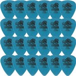 Palheta Dunlop Tortex 1.0mm Azul P/ Guitarra - Kit com 24 Unidades