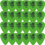 Ficha técnica e caractérísticas do produto Palheta Dunlop Tortex .88mm Verde P/ Guitarra - Kit com 24 Unidades