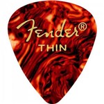 Palheta Fender Celuloide 351 Fina Rx