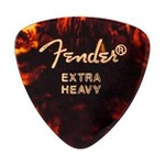 Ficha técnica e caractérísticas do produto Palheta Fender Classic Celluloid Tortoise Extra Heavy 12un