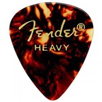 Ficha técnica e caractérísticas do produto Palheta Fender Shell Tortoise Heavy
