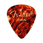 Ficha técnica e caractérísticas do produto Palheta Fender Tradicional 351 Thin Média Shell