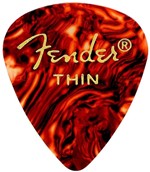 Ficha técnica e caractérísticas do produto Palheta Fender Tradicional Fina Tortoise Shell - Embalagem C/ 12 - 1073174