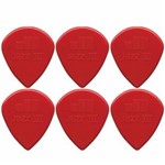 Ficha técnica e caractérísticas do produto Palheta Jazz Iii - Dunlop Vermelha - Kit com 6 Un