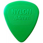 Palheta Jim Dunlop Nylon 0.94 Mm Verde