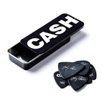 Ficha técnica e caractérísticas do produto Palheta Johnny Cash Bold Média CX C/6 JCPT04H - Dunlop