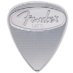 Ficha técnica e caractérísticas do produto Palheta Metal Steel 351 Média com 4 Un Metálica 57890 Fender