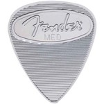 Ficha técnica e caractérísticas do produto Palheta Metal Steel 351 Média Metálica Fender