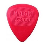 Ficha técnica e caractérísticas do produto Palheta Nylon MIDI 0,53mm Vermelha - Dunlop