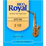 Palheta P/ Sax Alto Rico Royal Rjb1225 2 1/2 - Ac1407