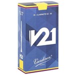 Palheta para Clarinete Bb - Si Bemol Vandoren V21 #2 1/2 #2200-160-12-V21