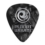 Ficha técnica e caractérísticas do produto Palheta para Guitarra 10 Peças Preto Pérola 1CBKP4-10 - Planet Waves - Planet Waves