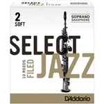 Ficha técnica e caractérísticas do produto Palheta para Sax Alto Rico Select Jazz Nº 2 Rsf10Asx2S Caixa com 10