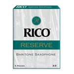 Palheta para Sax Baritono Rico Reserve Nº 3 RLR0530 Caixa com 5