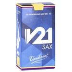 Ficha técnica e caractérísticas do produto Palheta para Saxofone Alto - Vandoren V21 #2 1/2 (Caixa com 10 Und.) #2110-160-12-V21