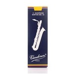 Ficha técnica e caractérísticas do produto Palheta para Saxofone Baritono Vandoren Tradicional #1 1/2 #2130-140-12-S