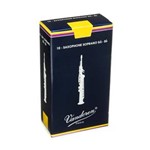 Ficha técnica e caractérísticas do produto Palheta para Saxofone Soprano Bb - Si Bemol Vandoren Tradicional #1 1/2 #2100-140-12-S