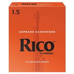 Ficha técnica e caractérísticas do produto Palheta Rico para Sax Soprano Ria 1015