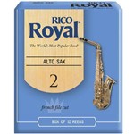 Ficha técnica e caractérísticas do produto Palheta Rico Royal para Sax Alto Rjb 1220