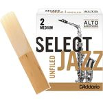 Ficha técnica e caractérísticas do produto Palheta Rico Select Jazz Sax Alto 2 Unfiled Rrs10asx2m