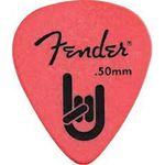Ficha técnica e caractérísticas do produto Palheta Rock 050 Mm Vermelha Pacote Com 72 Un Fender