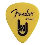 Ficha técnica e caractérísticas do produto Palheta Rock On 0,73mm Amarela - Fender