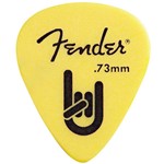 Ficha técnica e caractérísticas do produto Palheta Rock-on Pick 0.73 12 Un Média Amarela 57912 Fender