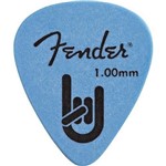 Palheta Rock-on Touring Pick 1.00 Grossa Azul Fender
