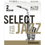Ficha técnica e caractérísticas do produto Palheta Sax Alto 2 Select Jazz RSF10ASX2M Caixa c/ 10 - D'addario