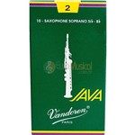 Ficha técnica e caractérísticas do produto Palheta Sax Soprano Vandoren 2 Java - Unitario
