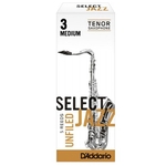Ficha técnica e caractérísticas do produto Palheta Sax Tenor 3 Select Jazz RRS05TSX3M Caixa c/ 5 - D'addario