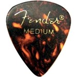 Ficha técnica e caractérísticas do produto Palheta Tradicional Shell Medium Fender
