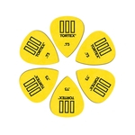 Ficha técnica e caractérísticas do produto Palhetas Dunlop Tortex III 0,73mm Amarela Pacote com 6 Unidade 462R
