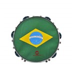 Ficha técnica e caractérísticas do produto Pandeiro Acrílico 10" Pele Estampada Brasil PHX 96A