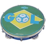 Ficha técnica e caractérísticas do produto Pandeiro de 10" Pele Brasil Gol Izzo