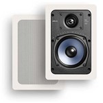 Ficha técnica e caractérísticas do produto Par de Caixas Acústicas Polk Audio In-Wall RC 55 I - Branco