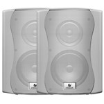 Ficha técnica e caractérísticas do produto Par de Caixas Acústicas PS6 Plus para Som Ambiente Branca 31050 - Frahm