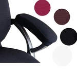 Ficha técnica e caractérísticas do produto 3 Pares Home Office Chair Armrest Slipcovers Covers Pads Black Red Brown