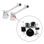 Ficha técnica e caractérísticas do produto Acessórios para instrumentos musicais 2 PCs profissionais de tambor Leg Bombo Spurs Pernas Instrumento de Percussão Acessórios