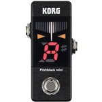 Ficha técnica e caractérísticas do produto Pedal Afinador Korg P/ Guitarra/Baixo Pitchblack Pb-mini