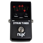 Pedal Afinador Polifonico Strum Tuner para Guitarra Baixo Violão - Nux 3829